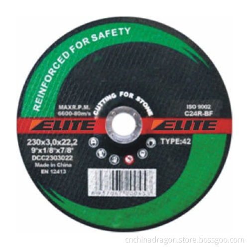 Cutting and Grinding Wheel for Stone with 80ms Maximum Working Speed